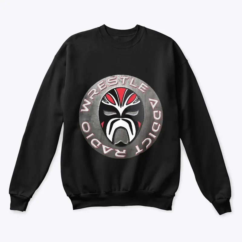 Wrestle Addict Radio Crewneck Sweater